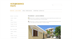 Desktop Screenshot of hotelresidencepolito.com