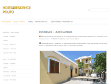 Tablet Screenshot of hotelresidencepolito.com